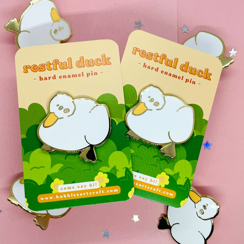 pins canard au repos bubblesartcraft