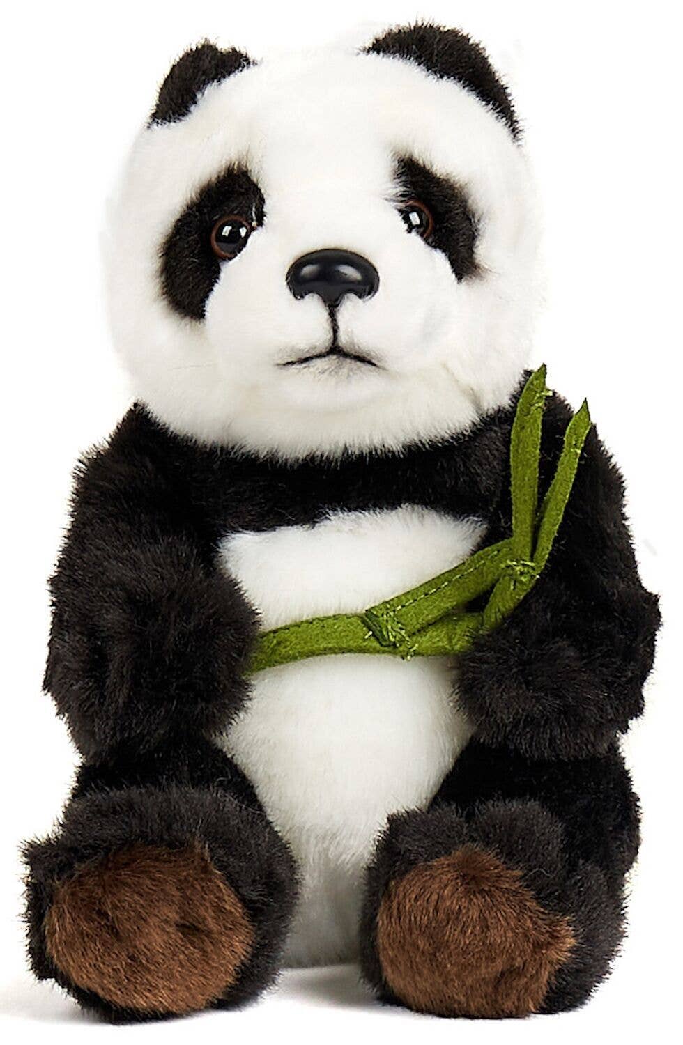 Peluche Panda avec Bambou Assis