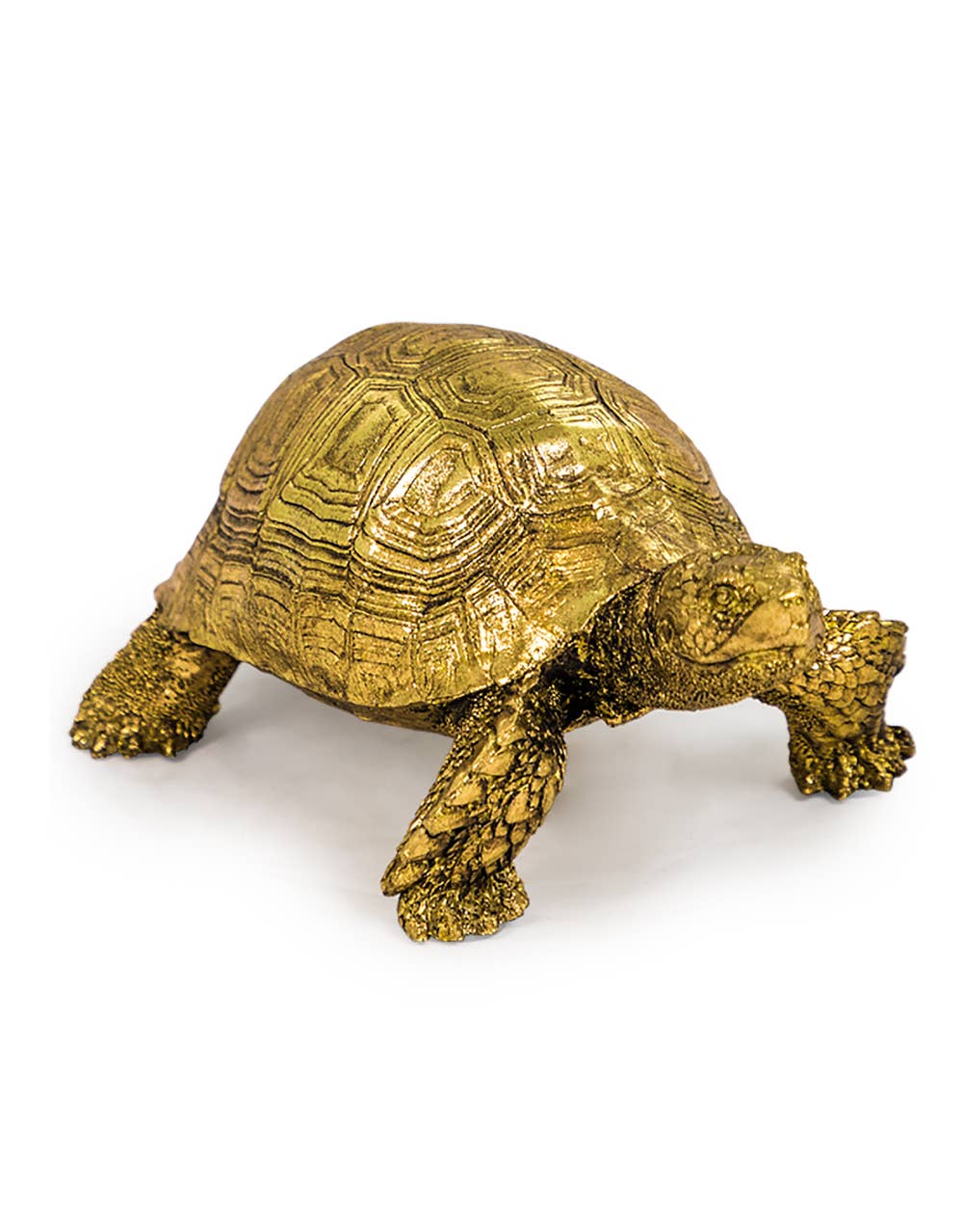 Small Golden Turtle figurine
