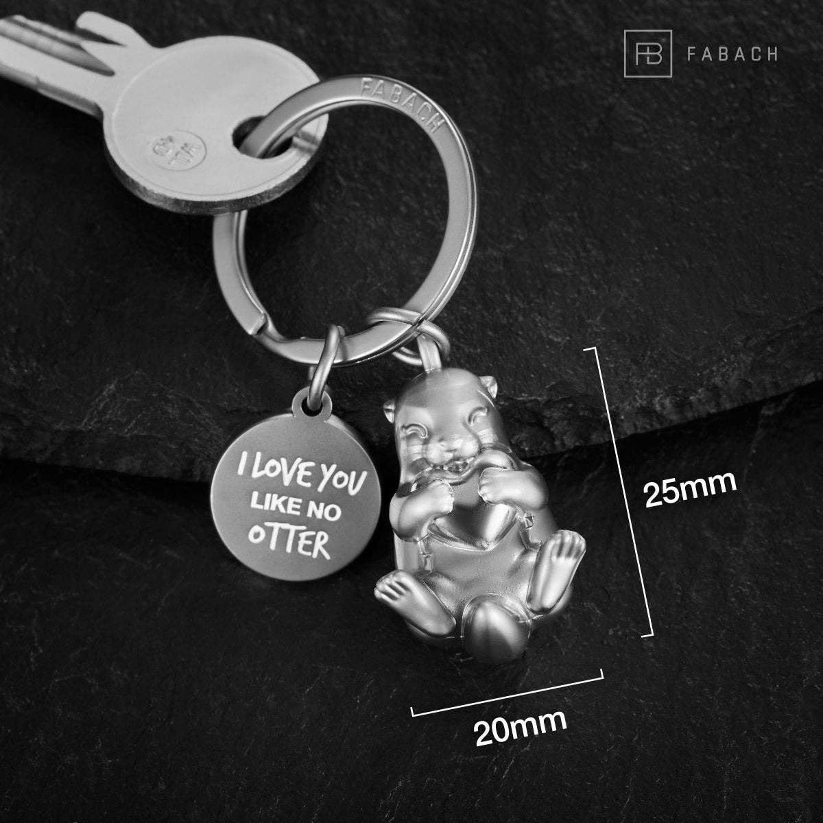 porte cles loutre otty porte cles loutre otty