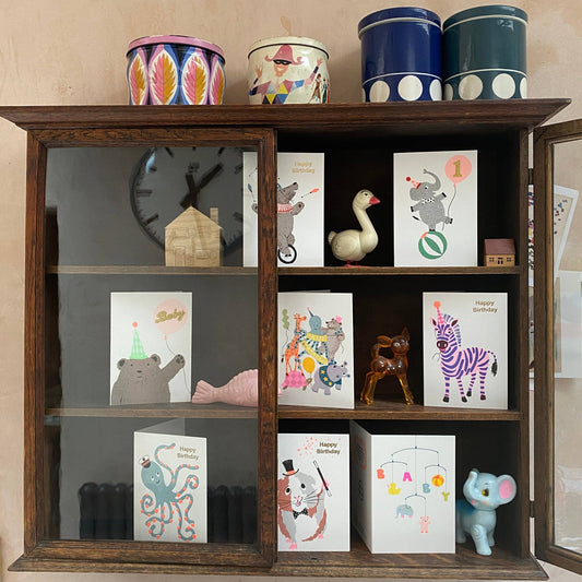 Κάρτα γενεθλίων - Ζώα