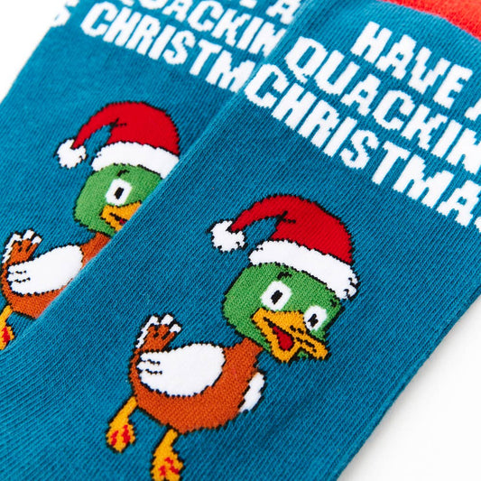 chaussettes canard have a quacking christmas urban eccentric