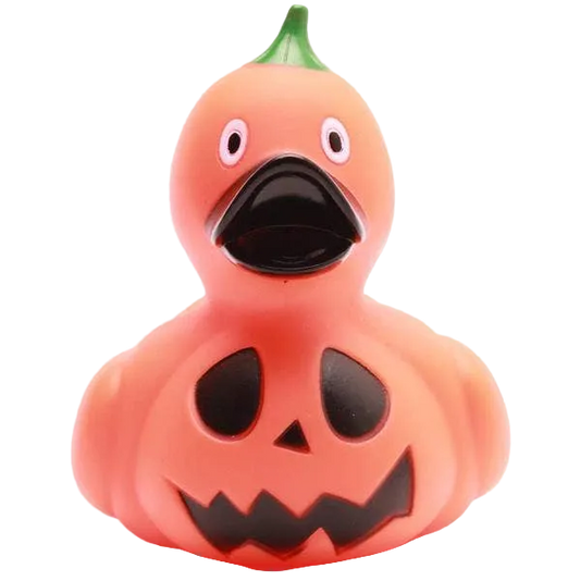 Canard Citrouille d'Halloween