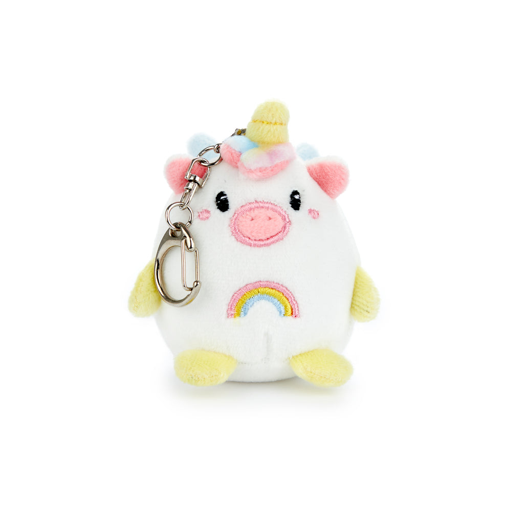 Fluffy Unicorn Keychain