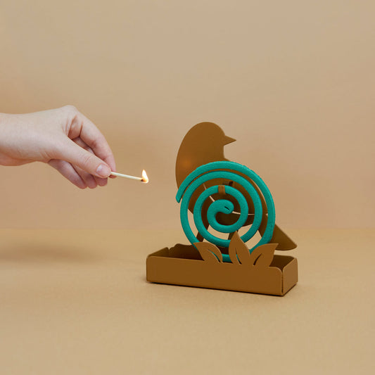 Porte spirale anti-moustiques Oiseau