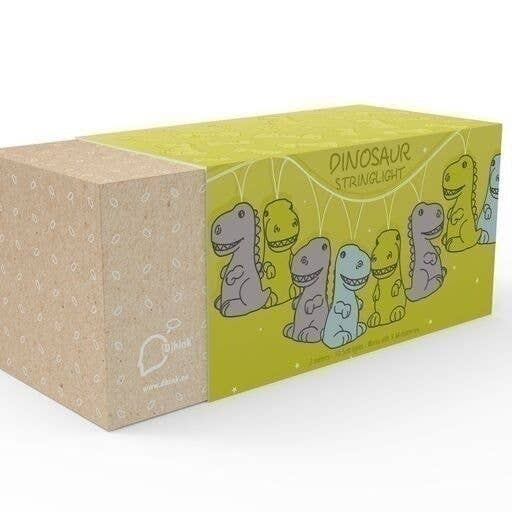 guirlande lumineuse led dinosaures verts dhink