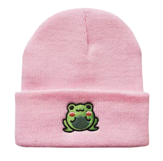 bonnet grenouille kawaii brodee mrcol BON FRO 003 21744972