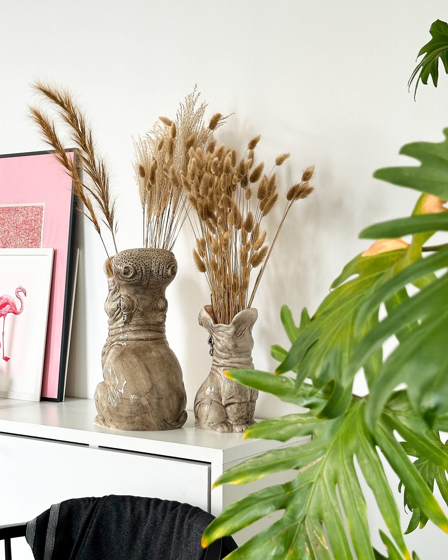 Flodhest Vase Sultne flodhester