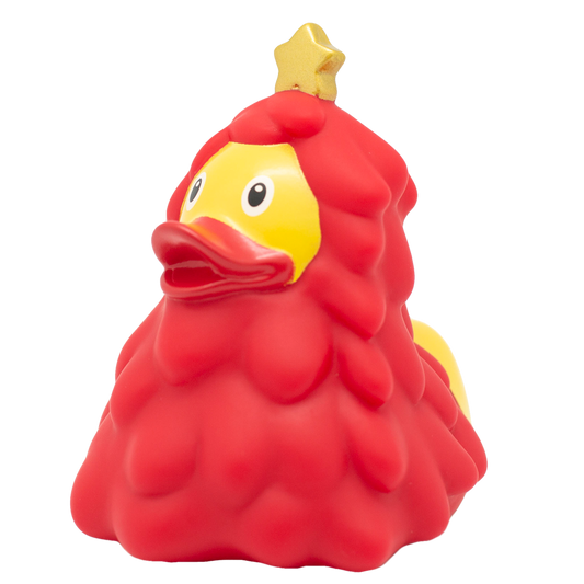 canard sapin de noel rouge lilalu