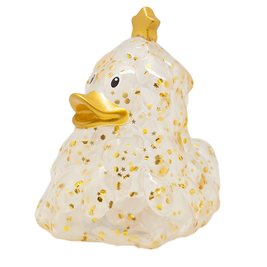 canard sapin de noel paillettes dorees lilalu