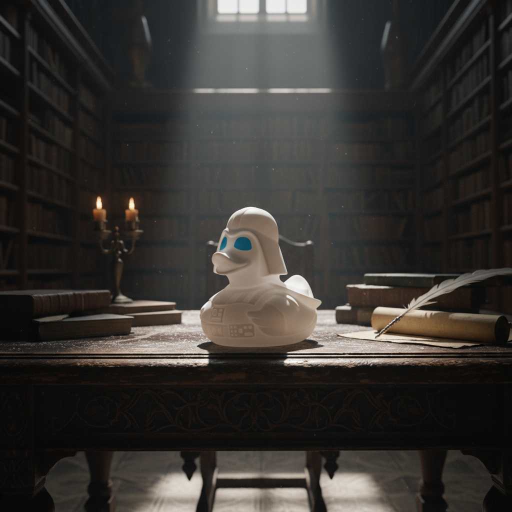 Duck Darth Vaduck White