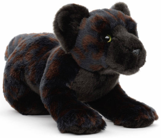 Peluche panthĂšre noire assis Uni Toys