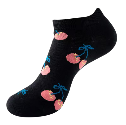 chaussettes courtes cerises SOXX FRU 002 18326092