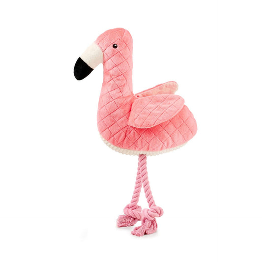 Jouet pour Chien Huggles - Flamant Rose Sunny