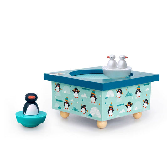 Boite Ă Musique Dancing Pingouins