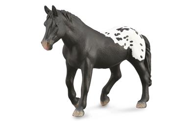 Collecta Chevaux (1:20 XL): JUMENT SUGARBUSH DRAFT NOIR 15.3x10.9cm