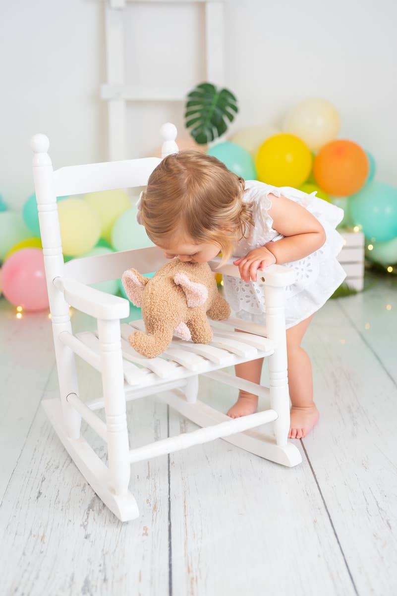 Peluche Bébé Éléphant Marron
