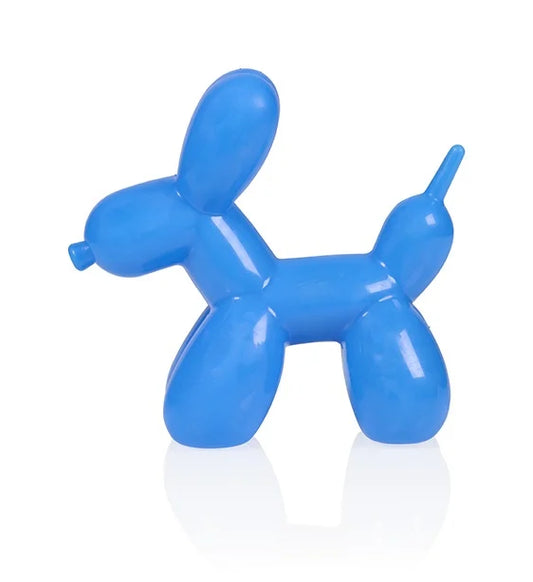 ballon chien bleu clair