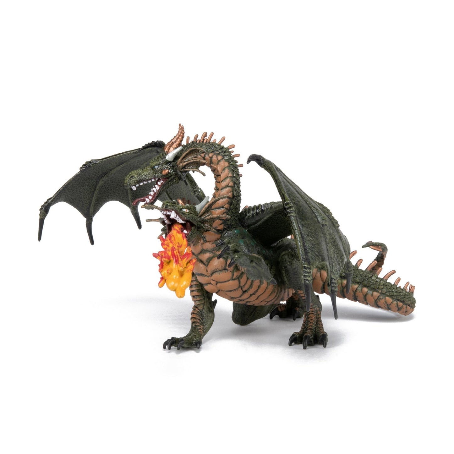 Figurine Dragon deux têtes Papo - créature fantastique
