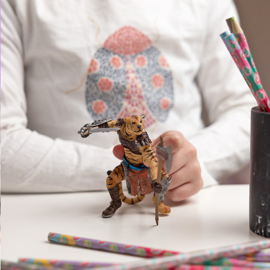 Figurine Mutant tigre Papo - créature fantastique