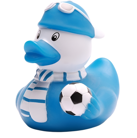 canard supporter de football bleu factotum