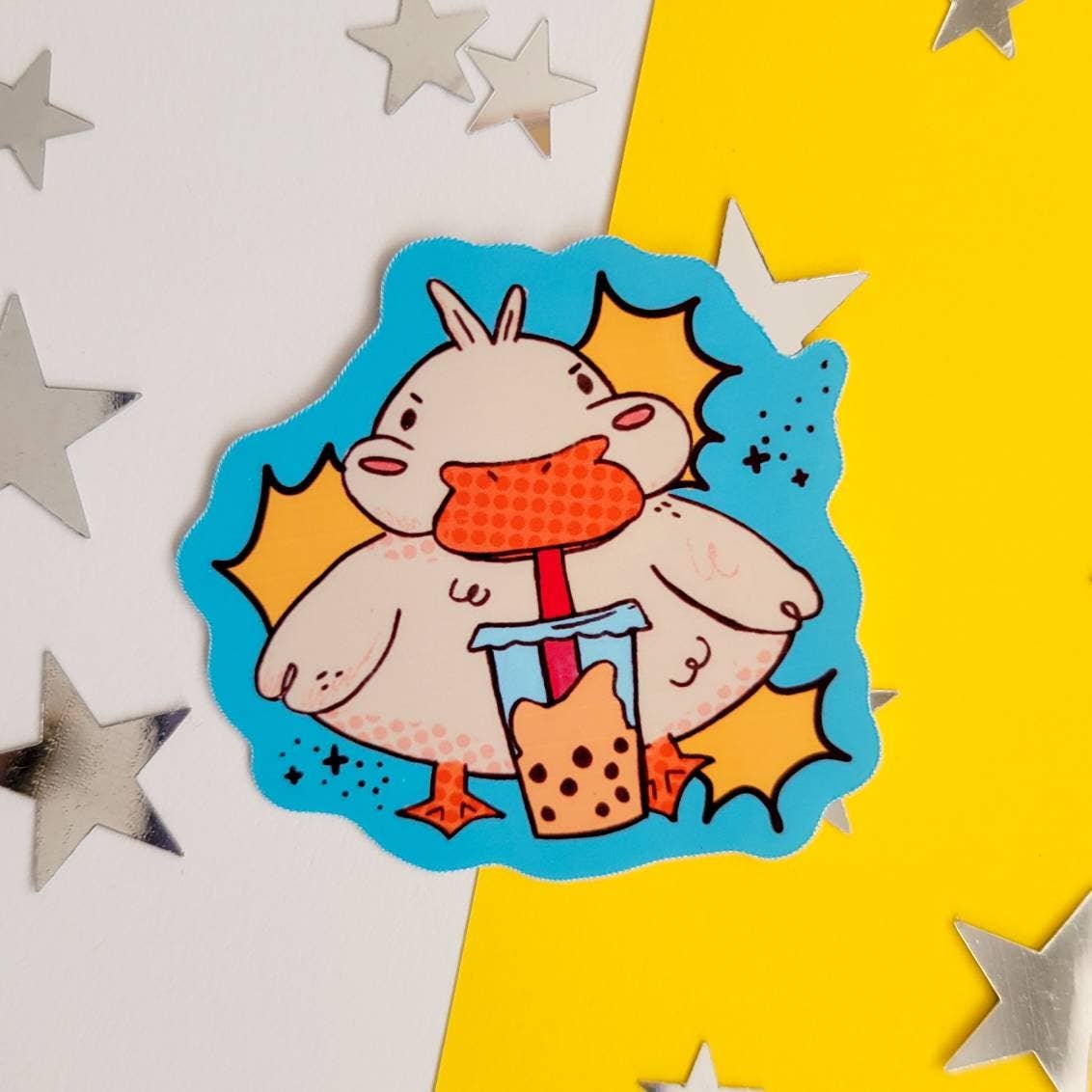 sticker canard boba 31402828