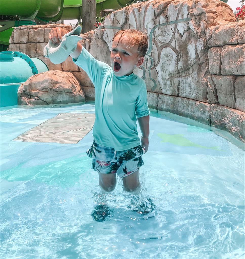 Krokodil-Ausgießer, Entenblau