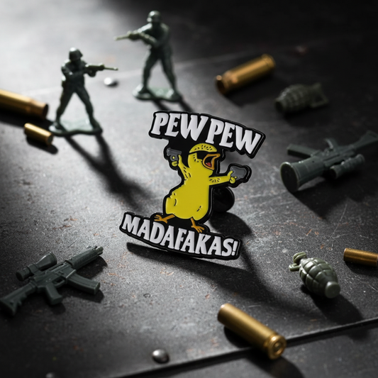 Chick Pin "¡Pew Pew Madafakas!"