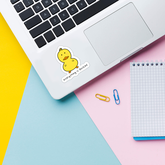 Minden Ducked/Kawaii Duck vinil matrica