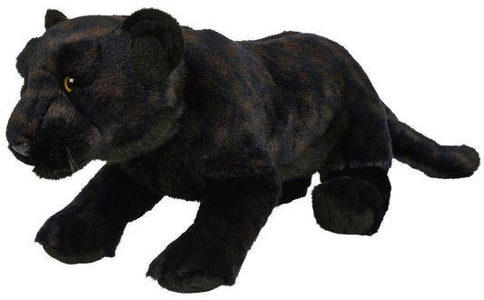 Peluche panthÚre noire couchée Uni Toys