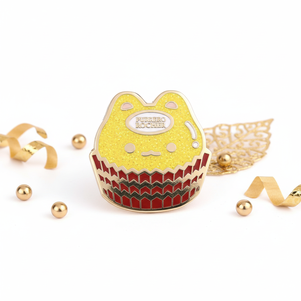 Pin's Cat "Purrero Rocher"