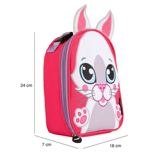 Sac repas – rose chat