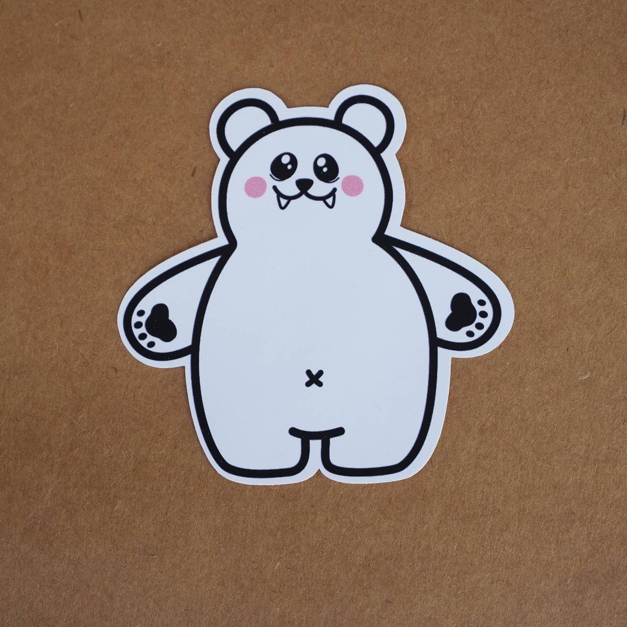 autocollant ours polaire