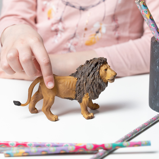 Figurine Lion Papo - animal sauvage