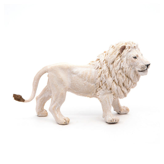 Figurine Lion blanc Papo - animal sauvage