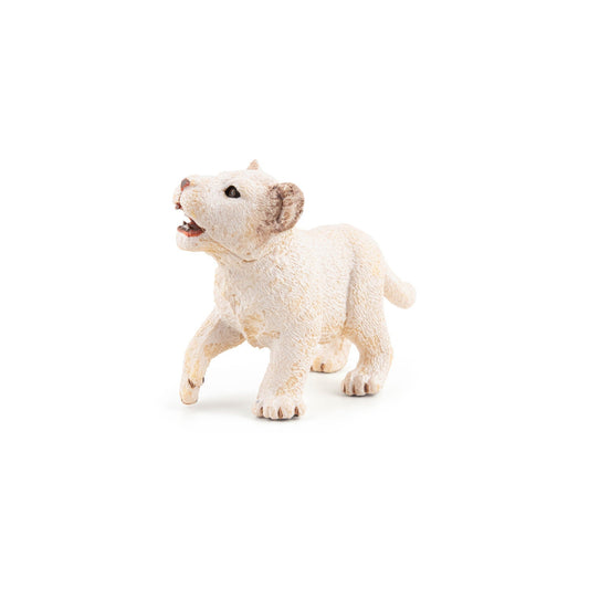 Figurine Lionceau blanc Papo - animal sauvage