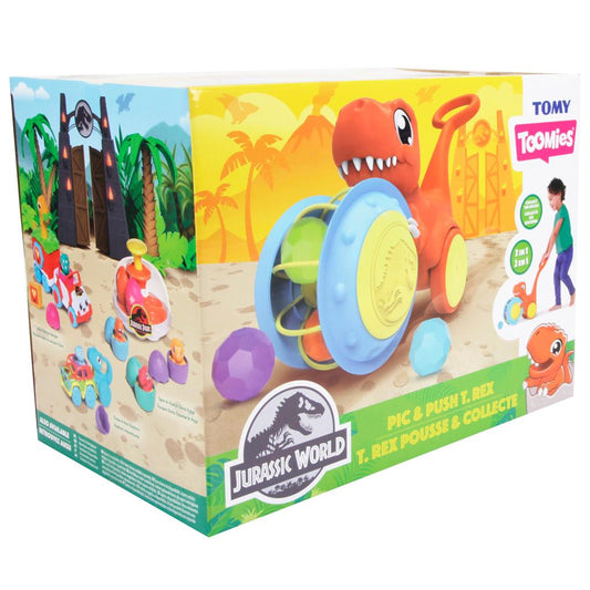 t rex pousse et collecte tomy toomies