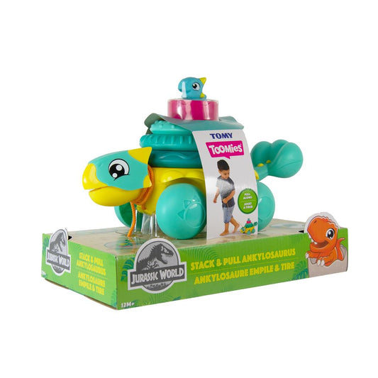 ankylosaure empile tire tomy toomies