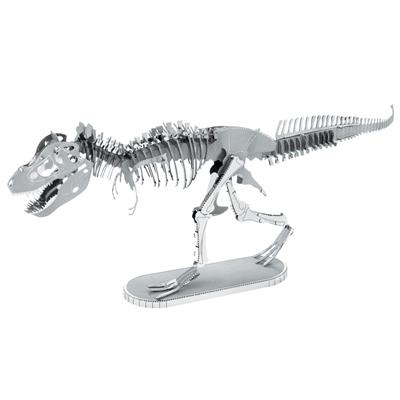 tyrannosaure rex squelette metal earth 5061099 0032309010992
