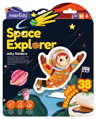 Autocollants Jelly - Explorateur D'Espace