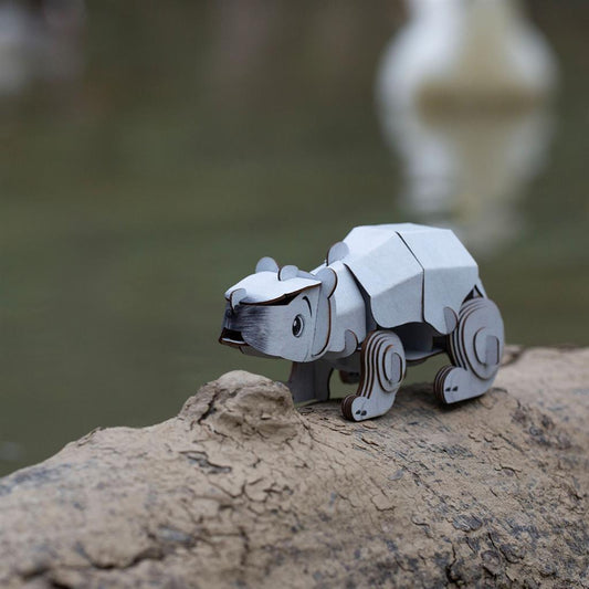 Puzzle 3D Construction - Ours Polaire