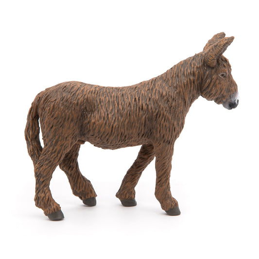 Figurine Baudet du Poitou Papo - animal de la ferme