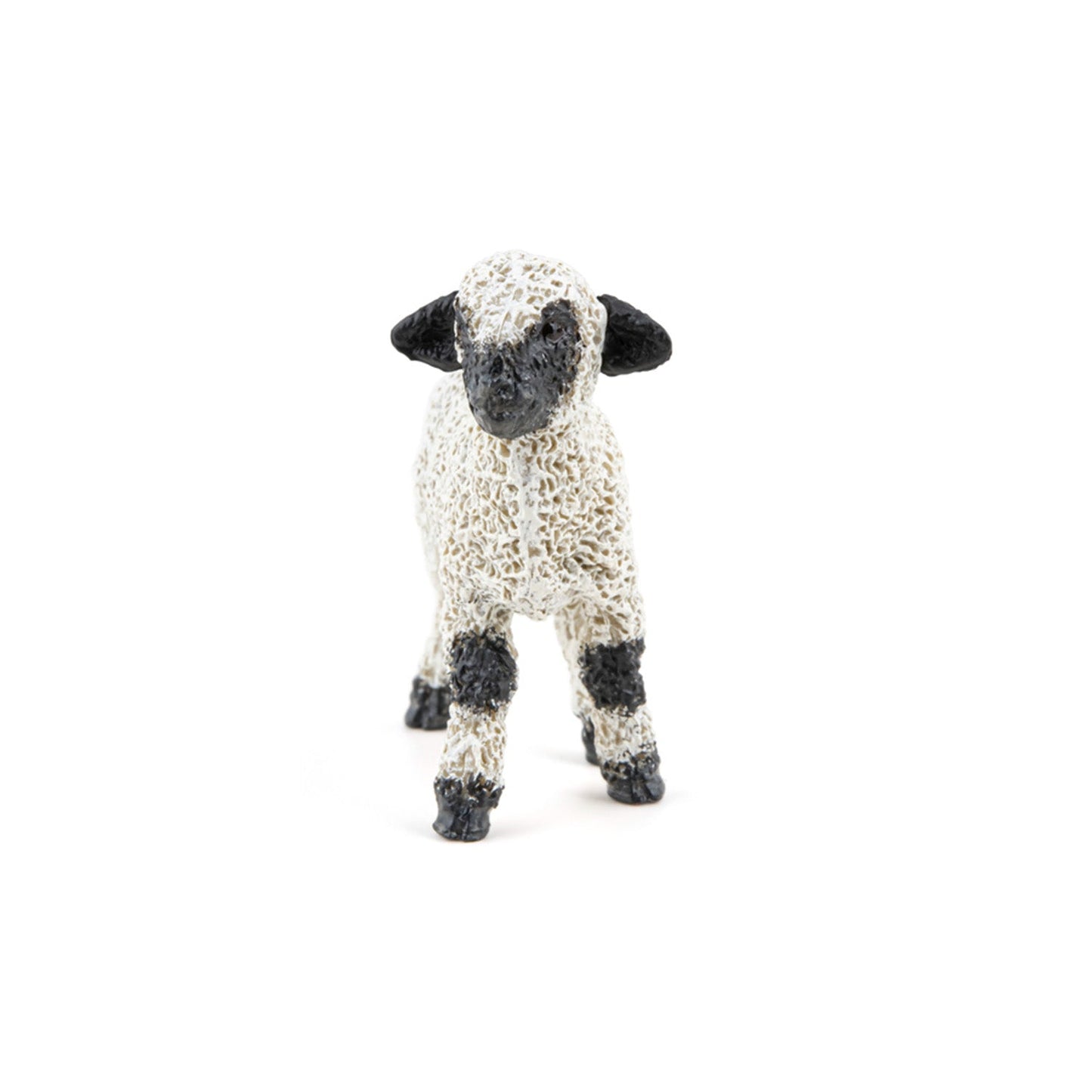 Figurine Agneau nez noir du Valais Papo - animal de la ferme