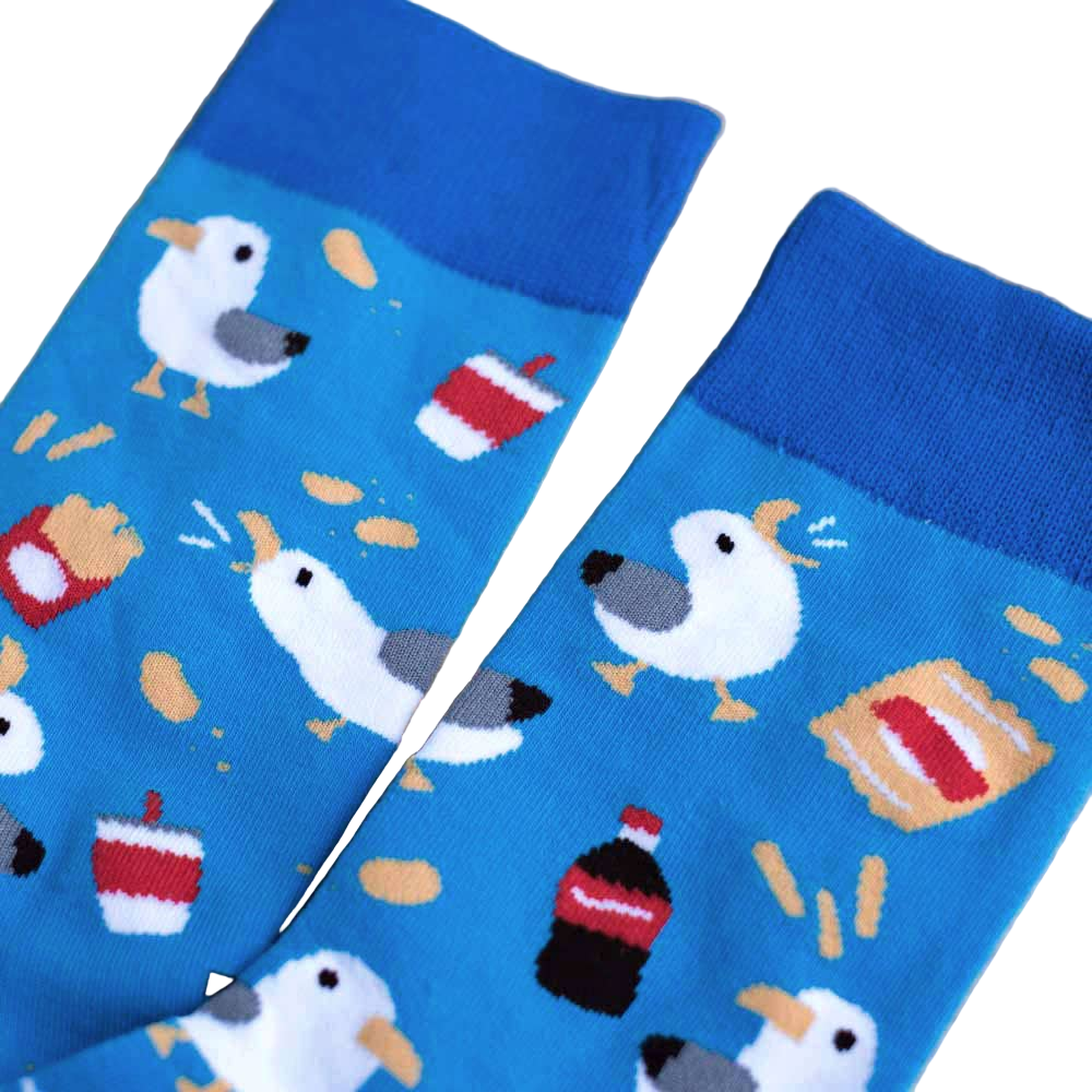 Socks - Seagulls and snacks