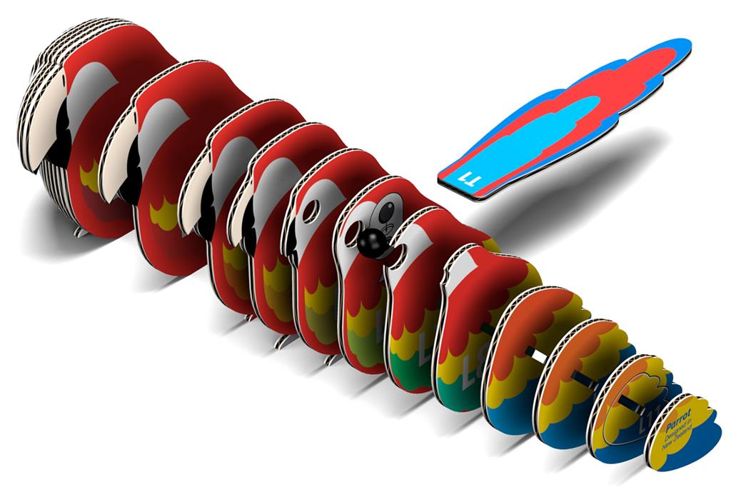 EUGY 3D - Παπαγάλος