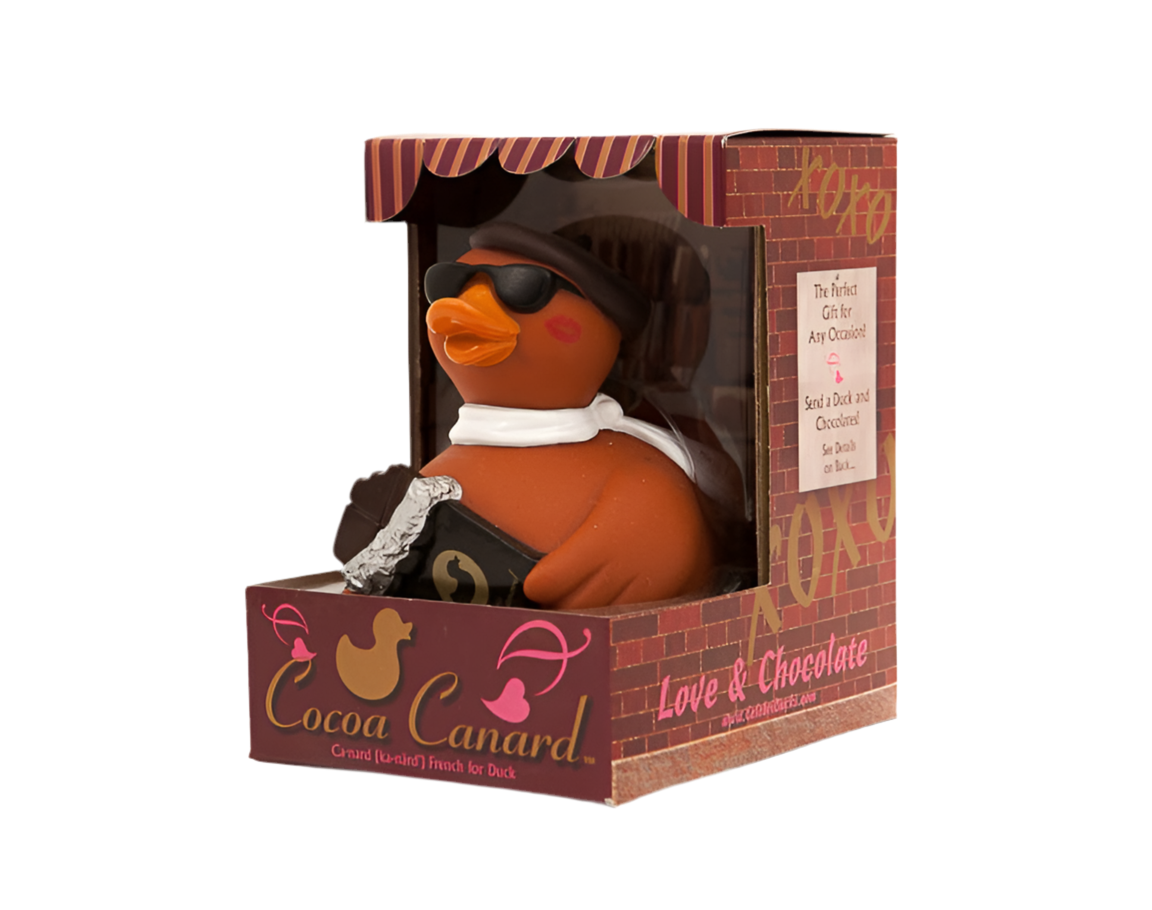 canard cacao chocolat celebriducks CEL81071 881644810718