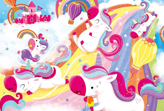 puzzle geant licornes magiques ludattica