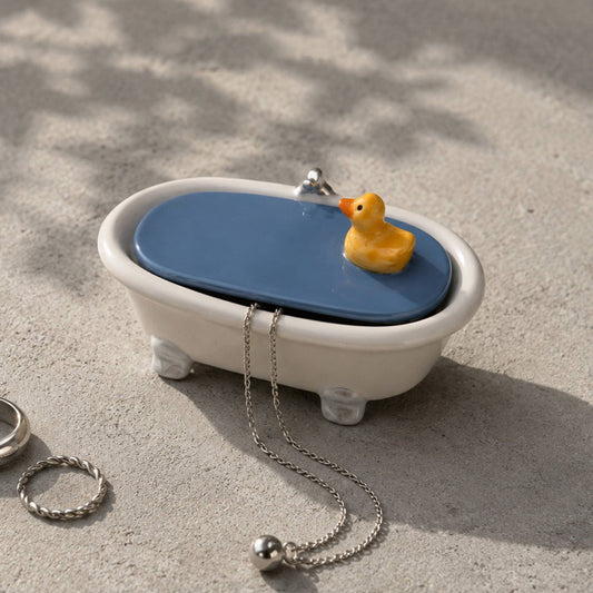 BoĂźte Ă Bijoux Canard dans le Bain
