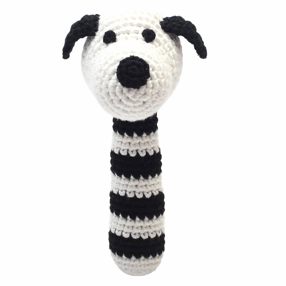 Hochet - Chien blanc