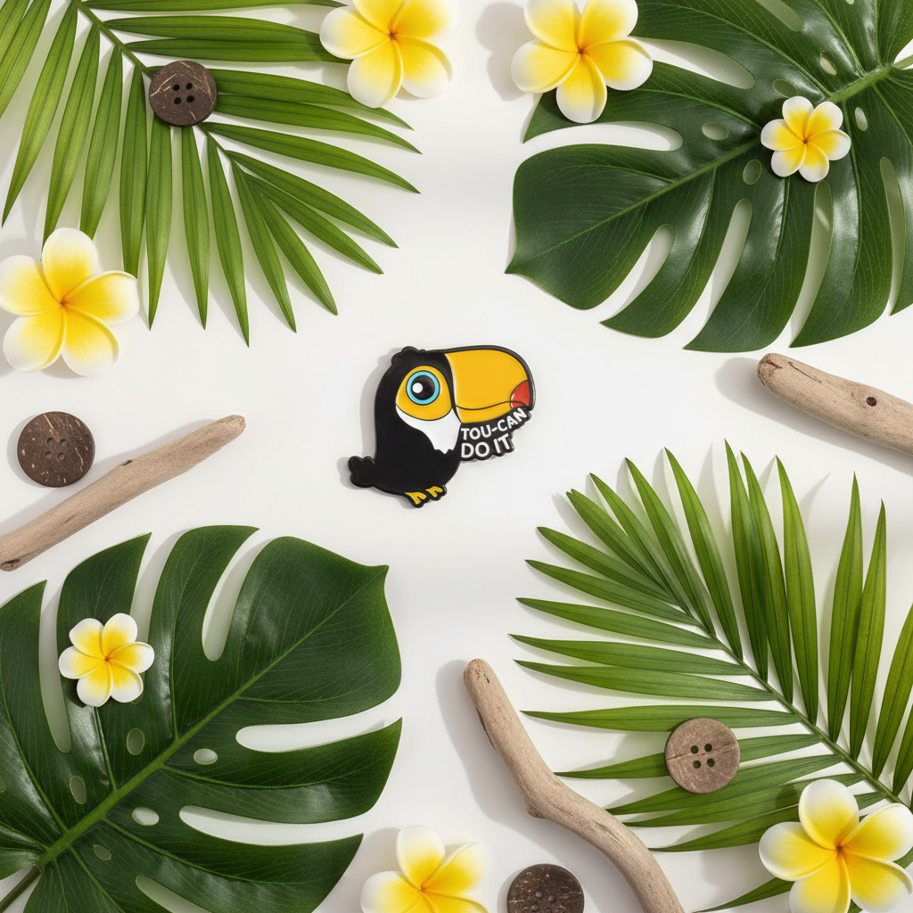 Значок Тукан «Ты можешь это сделать»